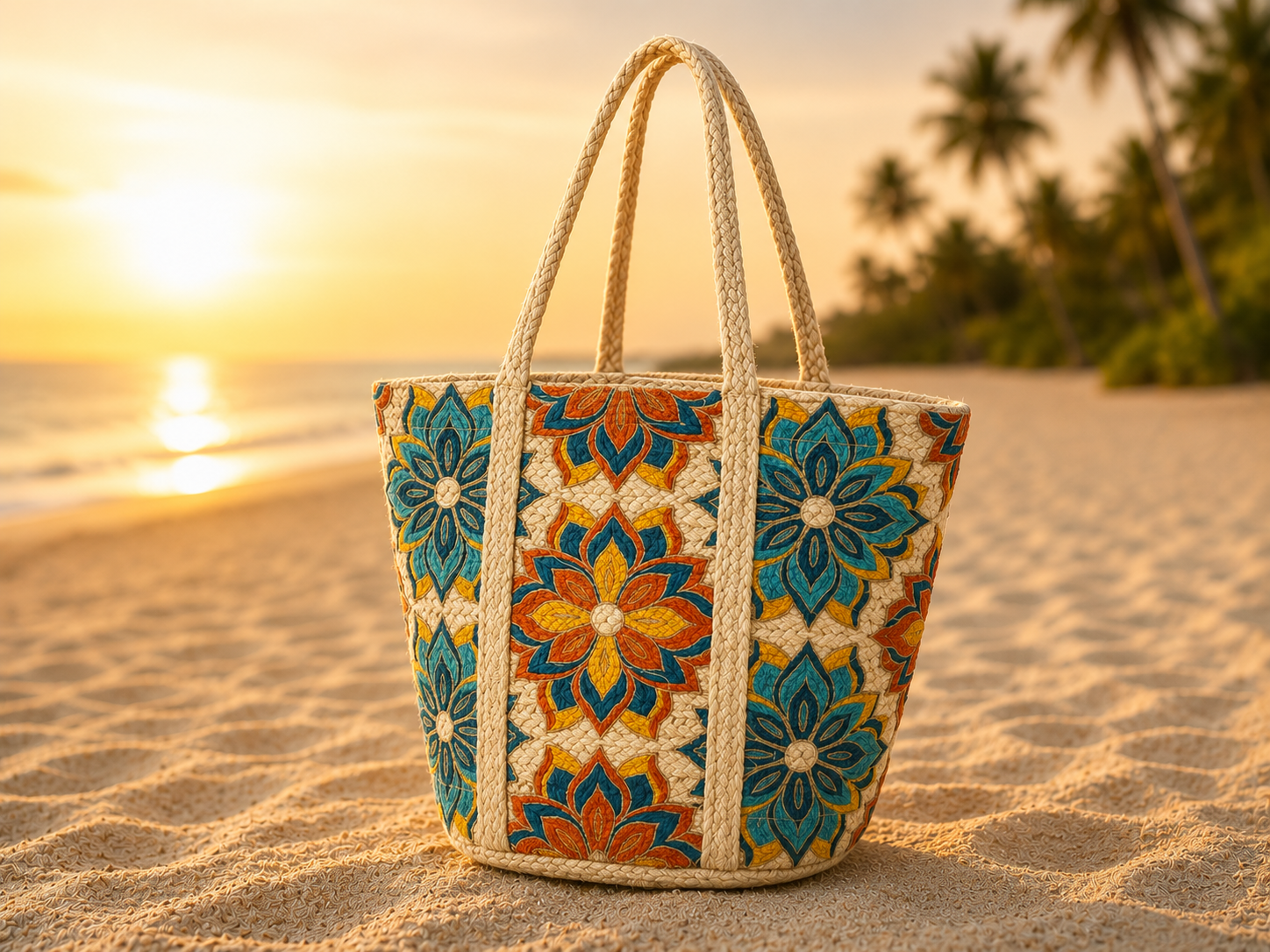 Large Beach Tote Bag